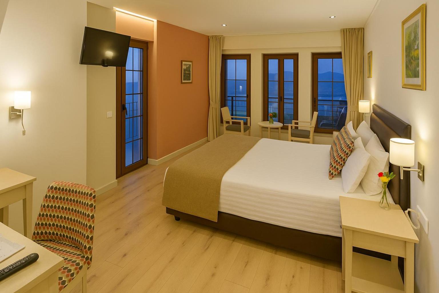 Arktos Hotel Ioannina Bagian luar foto