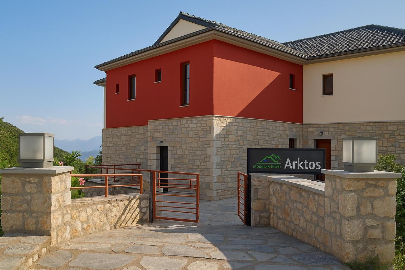 Arktos Hotel Ioannina Bagian luar foto