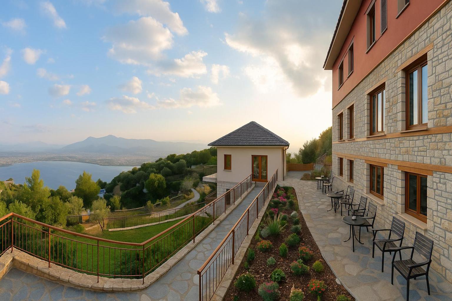Arktos Hotel Ioannina Bagian luar foto
