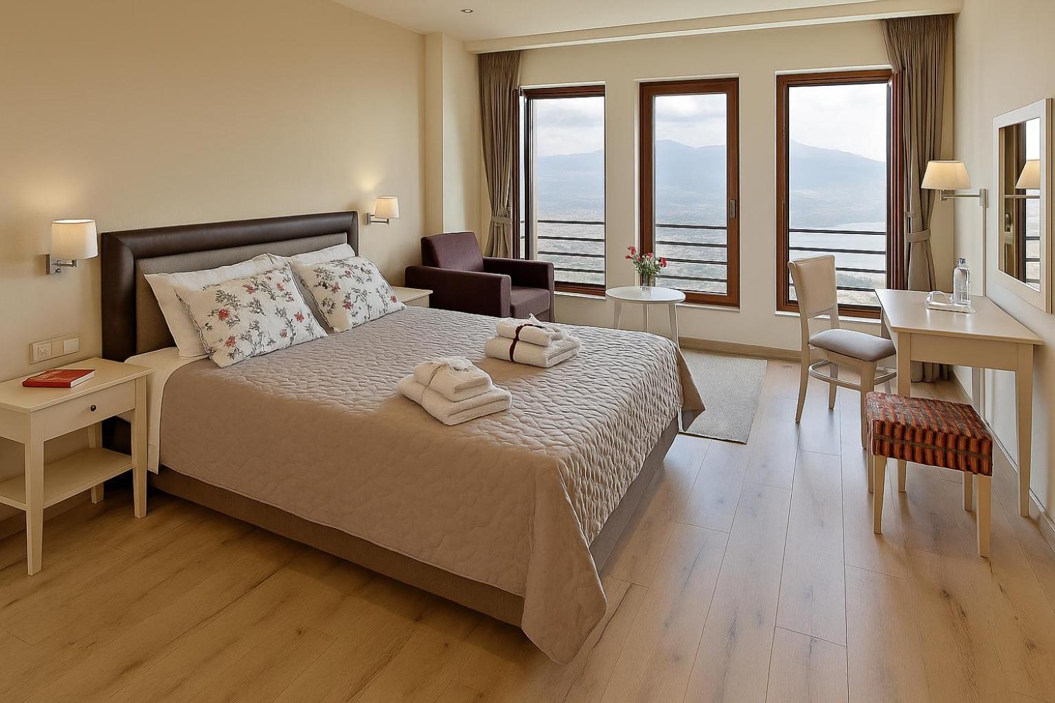 Arktos Hotel Ioannina Bagian luar foto