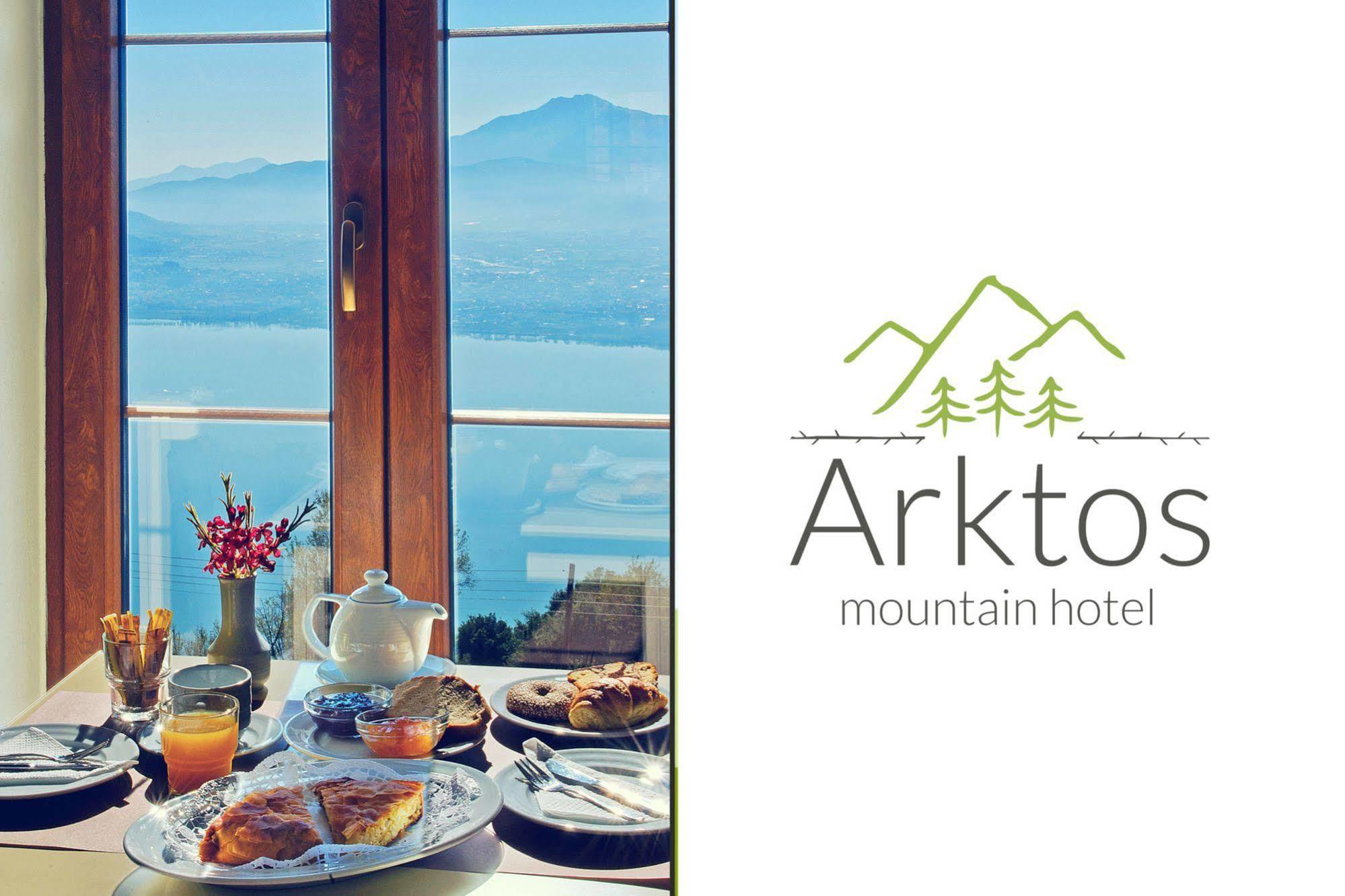 Arktos Hotel Ioannina Bagian luar foto